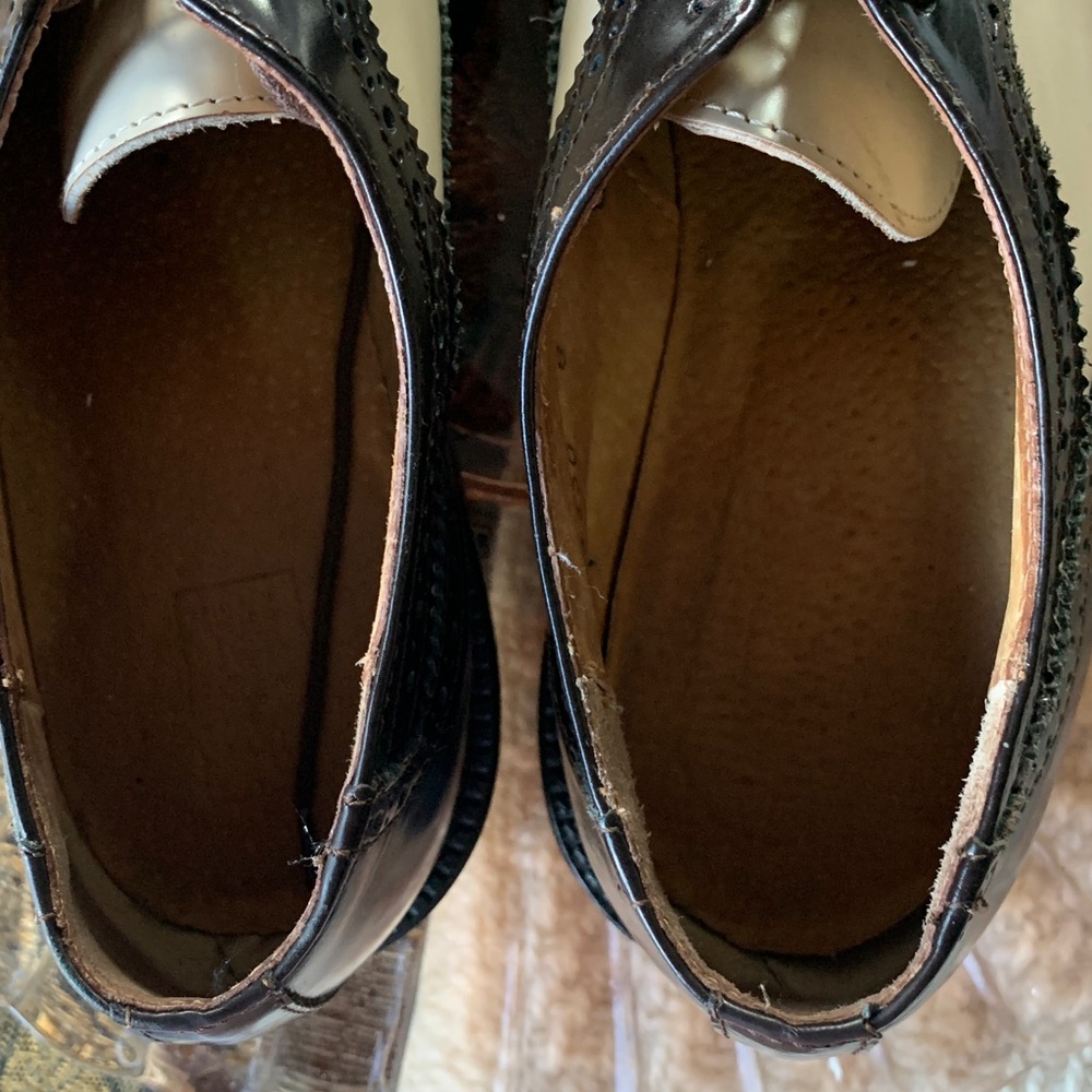 Made in Italy Silga Classic Brown and Cream Spectators Size 38/8 - Picture 7 of 9